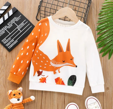 Fox Printed Sweatshirt